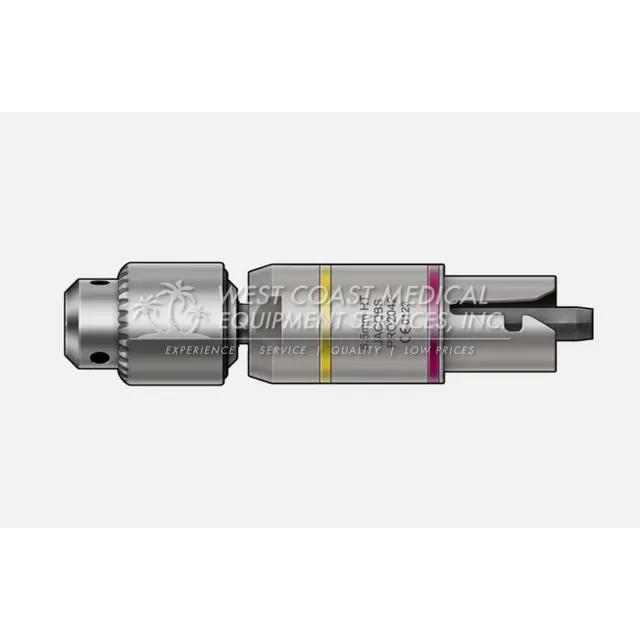 ConMed PowerPro PRO 2042 1/4" High Torque Jacobs Chuck Reaming Attachment - Veterinary Surgical Only
