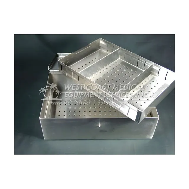 Mini-Driver Style Stainless Steel Sterilization Case