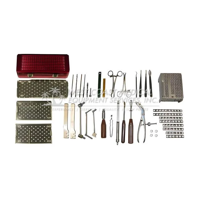 Mini Fragment Set Red Case - Swiss Style (not Synthes)