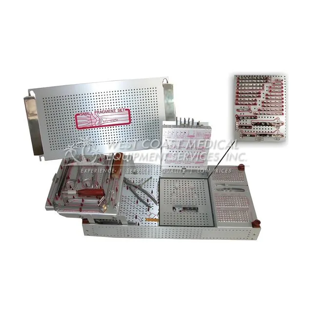 Small Fragment Set Graphic Case - Swiss Style (not Synthes)